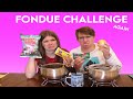 We&#39;re Dipping Everything in FONDUE AGAIN! | Fondue Challenge Part 2 | Audrey and Spencer