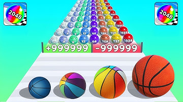 Ball Run 2048 , Sandwich Runner, Coffee Stack - Play Tiktok Mobile Games Latest Update Levels MSQDA