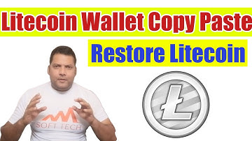 How To Restore Litecoin Wallet | Litecoin Desktop Wallet APP | Wallet Litecoin
