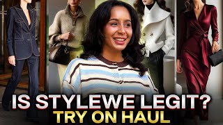 StyleWe Honest Review (Try-On) | Chic Fall/Winter Fashion