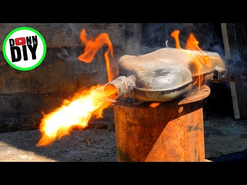 DIY 2 స్ట్రోక్ ఎగ్జాస్ట్ కార్బన్ బిల్డ్ అప్ బర్నౌట్