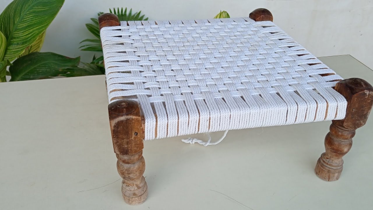 इसको भोजपुरी में मचिया कहते हैं , मचिया बनाने का तरीका , Machiya Kaise Bune , Mourya Charpai