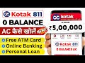Kotak Mahindra Bank Open Account Zero Balance | Kotak 811 Account Opening Online Zero Balance 2025