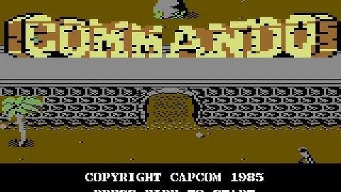 Commando Review for the Commodore 64 by John Gage