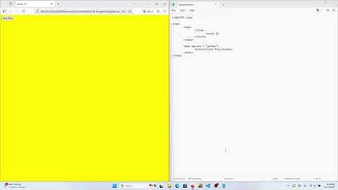 Intro To Programming [Hausa Language] Lesson013 - Sandwitched Javascript in HTML