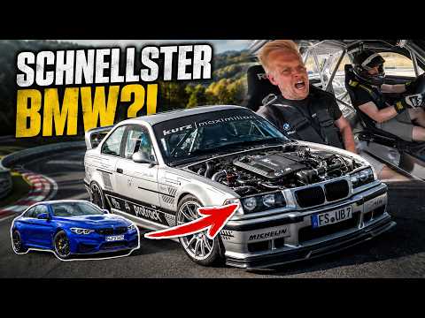 Hellride on the Nürburgring - Carbon E36 with 560HP destroys everything!