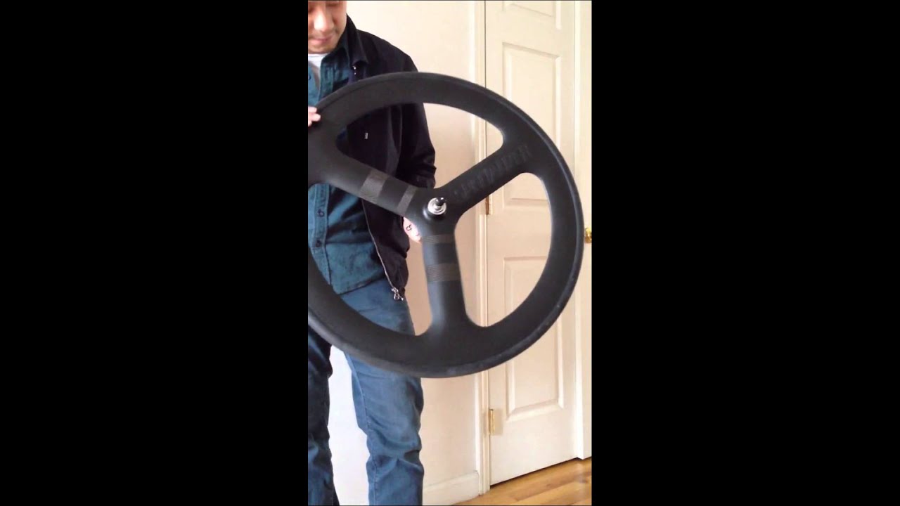 hed tri spoke front wheel