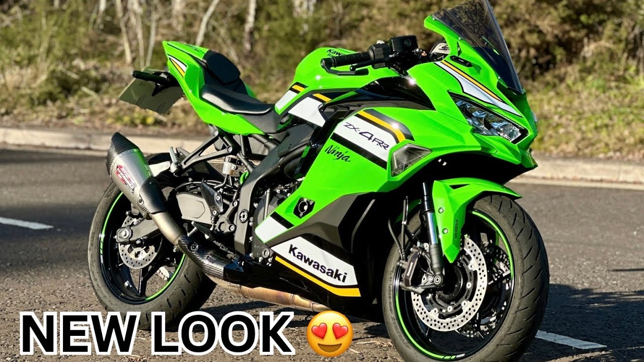 ゆき様 I Changed My ZX4RR's Look… What Do You Think? - YouTube