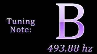 Tuning Note: B