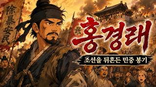 [한국사애니] 조선 왕조를 공포에 떨게 한 평민 출신 천재 혁명가, 그가 정주성에서 마지막으로 남긴 것 #홍경래 #홍경래의난 #조선시대 #혁명가 #조선혁명가 #정주성 #농학봉민
