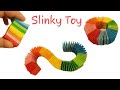 How to make Paper Slinky Spring | DIY Paper Toys for kids | paper Crafts Easy | Origami easy