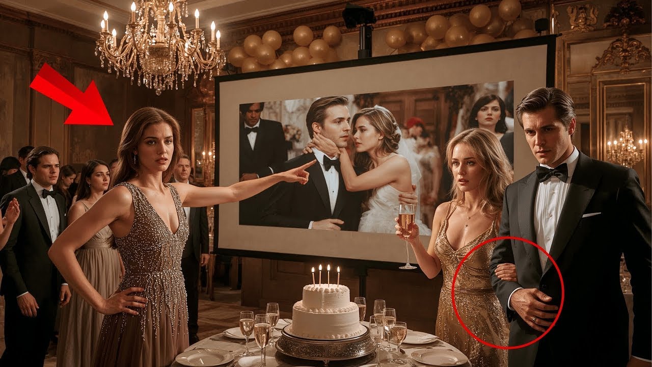 Ich enthüllte die Affäre meines Mannes auf der großen Leinwand – alle waren schockiert