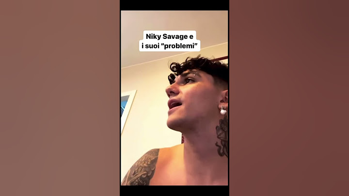 Niky savage ed i suoi problemi #nikysavage #instastories #pt #rap