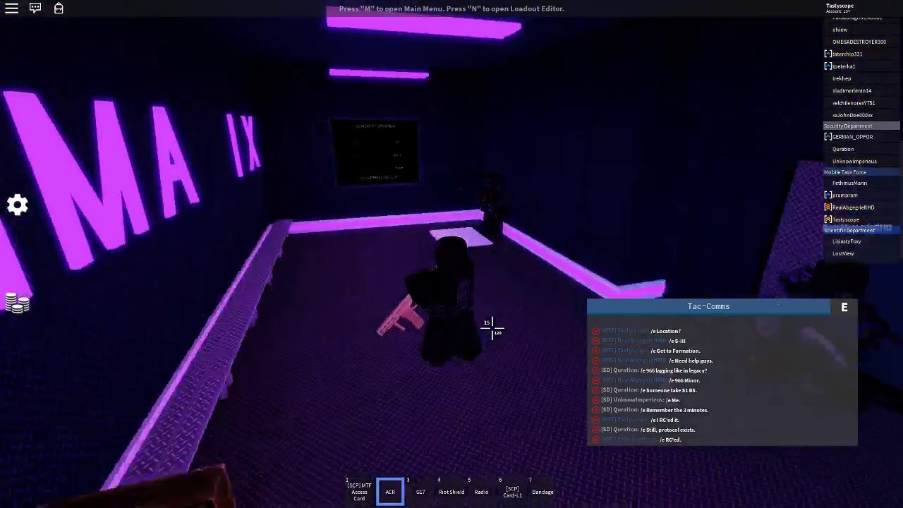 Mtf A 1 Harrasing Threatening Me On Eltorks Scpf By Crazymirko - roblox scpf mtf