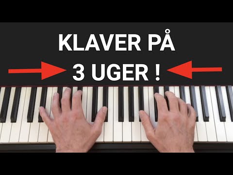 Lær Klaver På Kun 3 Uger | Gratis Webinar | Tilmelding NU | Klaverakkorder på den 