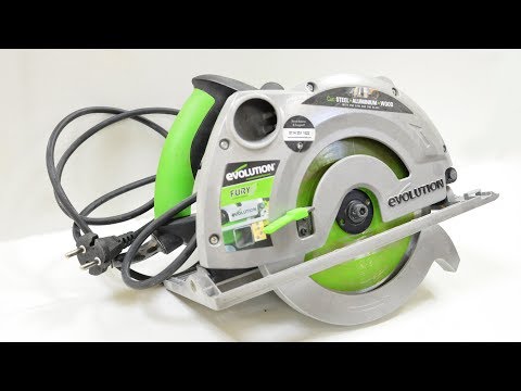 Pilarka tarczowa Evolution Fury 1-B - test, pierwsze wrażenia