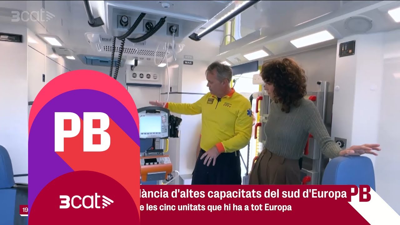 El SEM incorpora la primera ambulància d'altes capacitats del sud d'Europa - Planta baixa