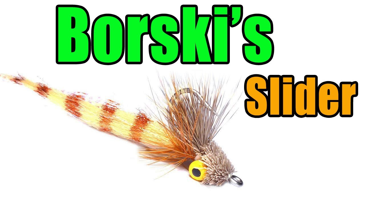 Borski's Bonefish Slider Saltwater Fly Tying - Tim Borksi Fly