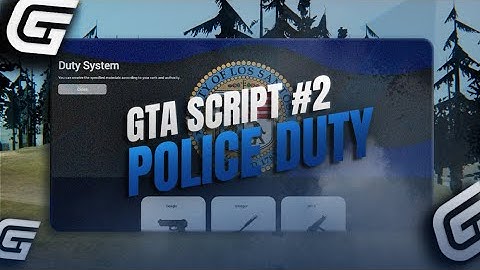 [Mta Sa Maroc] Duty-System Like FiveM | [#]2 In Mta Sa