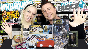 Nerd Block Classic Unboxing Video Review: February 2015 Edition