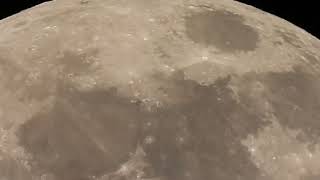 Luna gibbosa crescente delle ore 21  Roma 3 maggio 2023