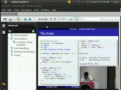 Joel Berger   Modeling Physical Systems with Modern Object Oriented Perl