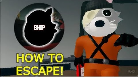 Piggy Book 2 - Chapter 8 - The Ship Map ESCAPE + ENDING (How to FINISH!) [ROBLOX]
