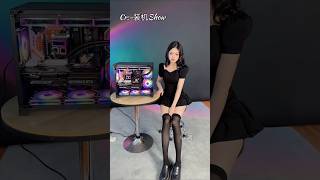 AMD Ryzen 7 9800X3D + RTX 5070 Gaming PC Build | Clean Black Performance #pcbuild #9800x3d #rtx5070