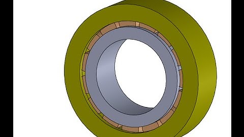 Modeling Roller Bearing SolidWorks Tutorial