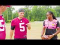 When the NFL meets PR7s 🤝 Get an inside look at our NFL training session | Premier Rugby Sevens