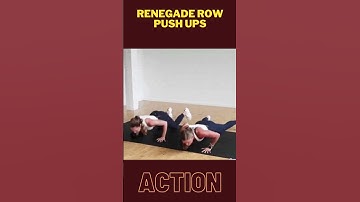 Renegade Row Push Ups