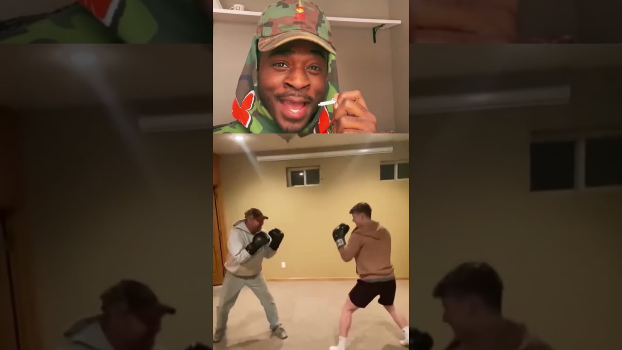 Drunk Dad Fights Son 