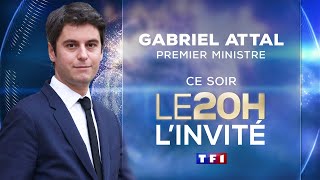 Gabriel Attal au 20H de TF1 : 