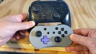 Review of Super Nintendo Entertainment System (SNES) Inspired Little Wireless Controller for Switch