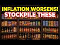 12 Foods to Stockpile Before Inflation WORSENS in 2026!