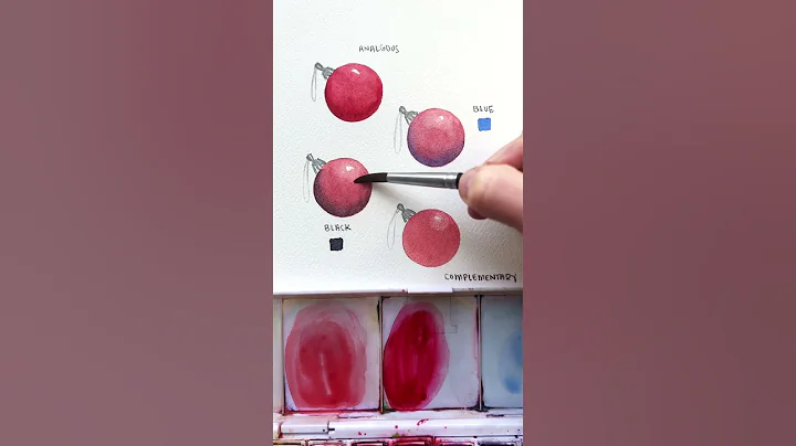 Experimenting with shadows #watercolor #art #watercolorpainting