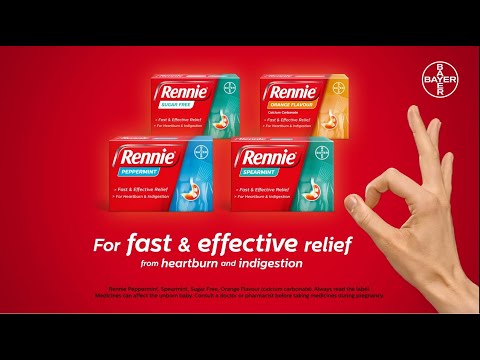 Video: Rennie For Heartburn: Instructions, How To Take, Analogues