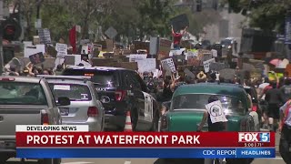 Anti-Racism Protesters Peacefully March In San Diego County