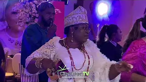IYALAJE OODUA PRINCESS DR TOYIN KOLADE STEAL THE SHOW AT PROPHETESS FUNMI LUCAS BIRTHDAY