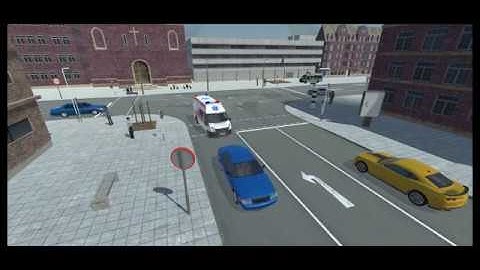 City Traffic Simulation Unity 3D