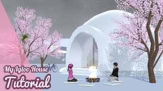 My Igloo House Tutorial | Sakura School Simulator | Kat-kat Gaming screenshot 4