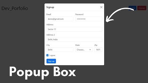 Bootstrap modal popup on button click in hindi