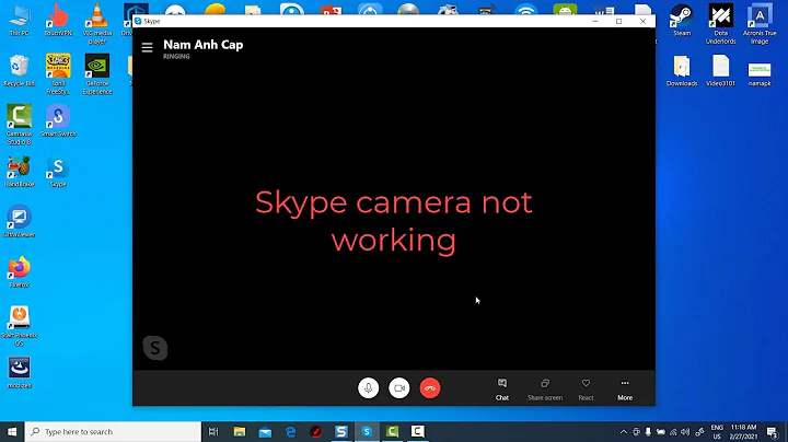 How To Fix Skype camera not working in Windows 10
