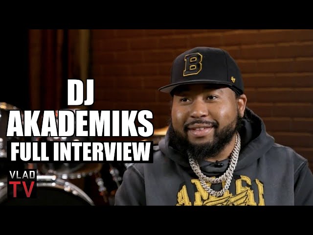 DJ Akademiks on Drake, Kendrick, J Cole, Diddy, Meek Mill, Kanye, Freddie Gibbs (Full Interview) class=