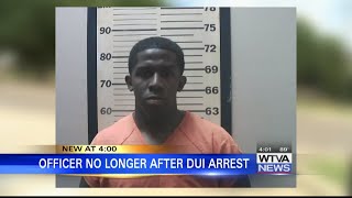 Starkville officer arrested on DUI charge no longer employed