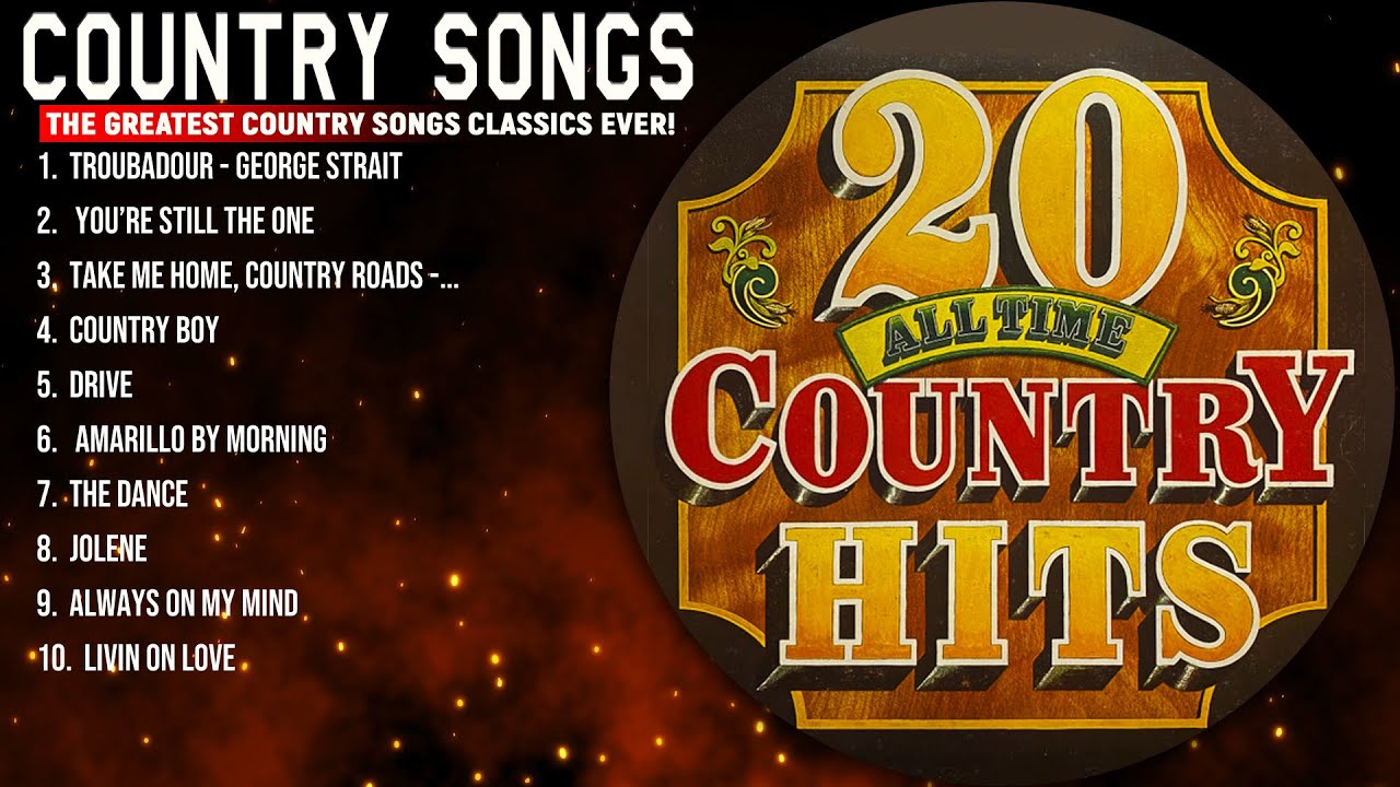 Top 20 Country Songs Of 2024 🍃 Country Music Oldies 🍃 Folk Country