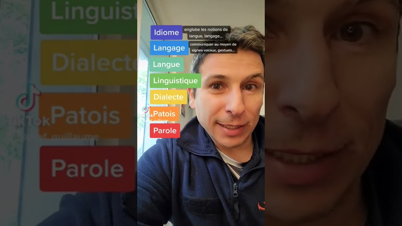 langage, langue, dialecte, patois, parole... YouTube