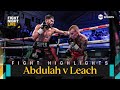 Incredible display retires veteran! Masood Abdulah v Marc Leach | Boxing Highlights | #FightNight