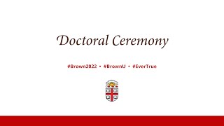 2022 Graduate School Doctoral Ceremony