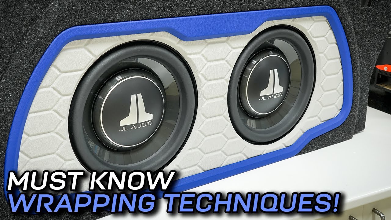 Finish like a pro! Custom Subwoofer Box Upholstery /Coating Step by